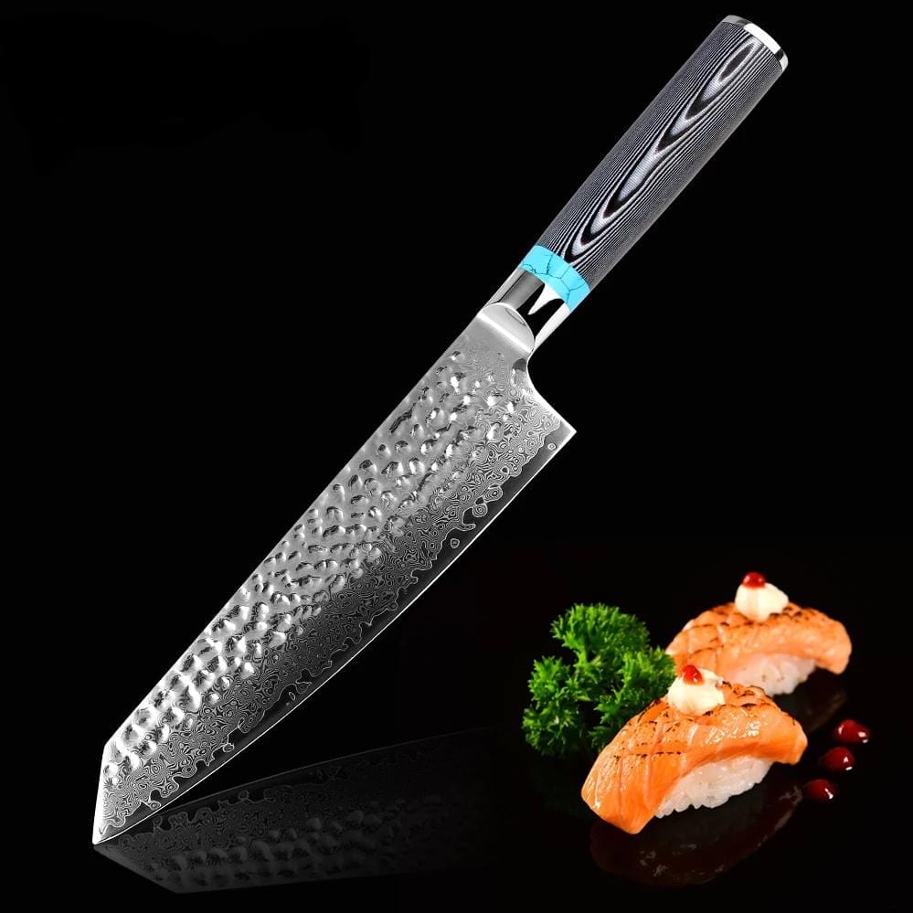TUO Chef Knife - Kitchen Knives 8-inch High Carbon Stainless Steel - Black